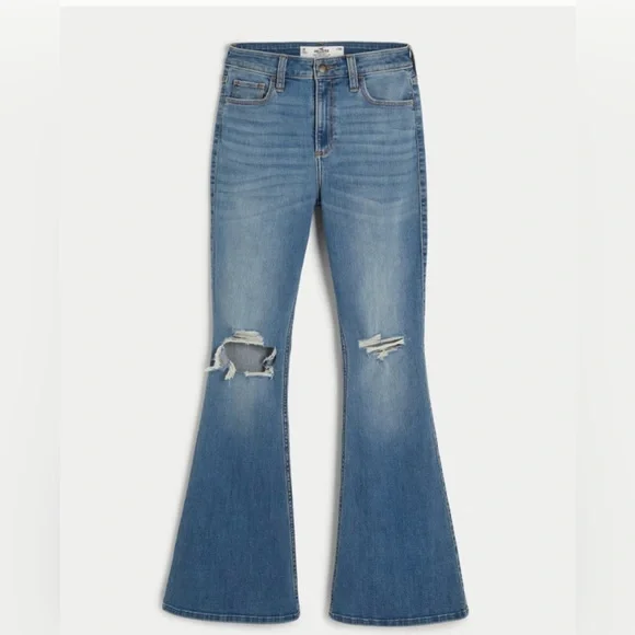 Hollister High Rise Vintage Flare Jeans - Picture 4 of 10